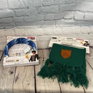 Harry Potter Ravenclaw Headband and Slytherin Scarf